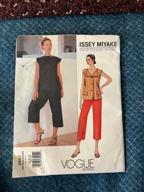 Rare Issey Miyake Vogue Designer Original 2667 | Sz 18–22